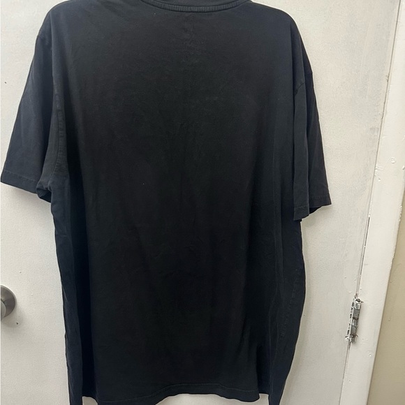 Psycho Bunny Men XL V-Neck Tee Black Pima Cotton Skull Y2K Grunge Streetwear Sk8 - Picture 3 of 5